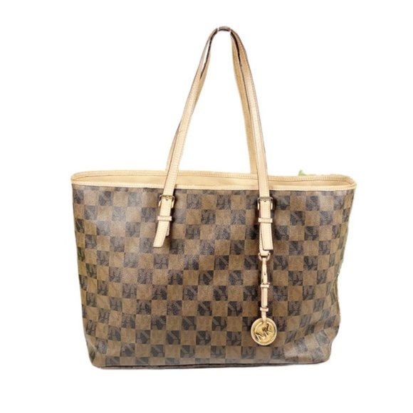 MICHAEL Michael Kors Handbags - SOLD Michael Kors Tote Handbag Jet Set Check
